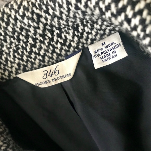 Brooks Brothers 346 Long Wool 3 Button Peacoat - Picture 7 of 13